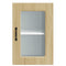 vidaXL Kitchen Wall Cabinet with Glass Door Kalmar Sonoma Oak Engineered Wood