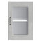 vidaXL Kitchen Wall Cabinet with Glass Door Kalmar Concrete Grey Engineered Wood