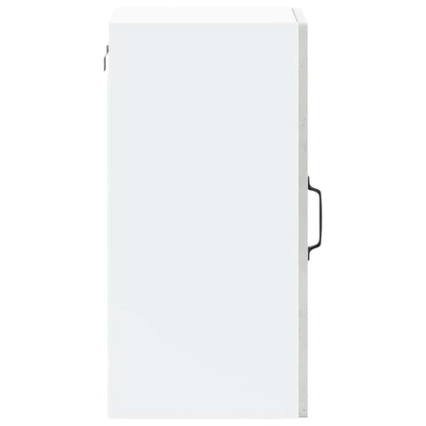 vidaXL Kitchen Wall Cabinet with Glass Door Kalmar Concrete Grey Engineered Wood