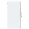 vidaXL Kitchen Wall Cabinet with Glass Door Kalmar Concrete Grey Engineered Wood
