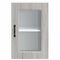 vidaXL Kitchen Wall Cabinet with Glass Door Kalmar Grey Sonoma Engineered Wood