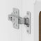 vidaXL Kitchen Wall Cabinet with Glass Door Kalmar Brown Oak Engineered Wood