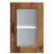 vidaXL Kitchen Wall Cabinet with Glass Door Kalmar Old Wood Engineered Wood