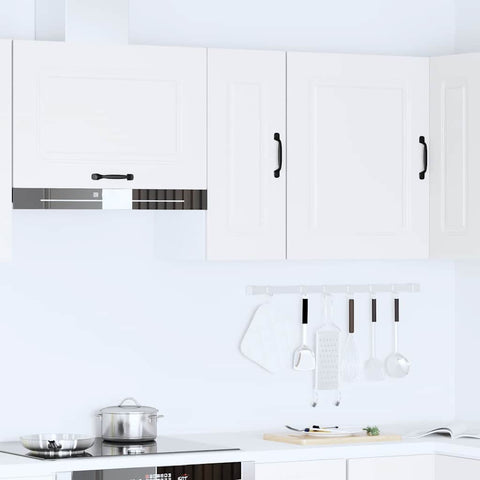 vidaXL Kitchen Wall Cabinet Kalmar White Engineered Wood