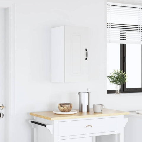 vidaXL Kitchen Wall Cabinet Kalmar White Engineered Wood