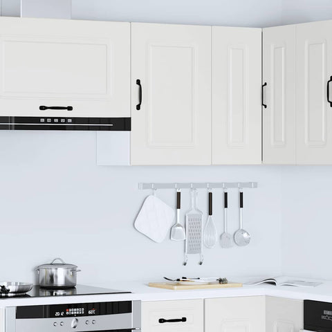 vidaXL Kitchen Wall Cabinet Kalmar White Engineered Wood