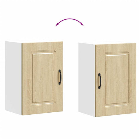 vidaXL Kitchen Wall Cabinet Kalmar Sonoma Oak Engineered Wood