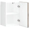 vidaXL Kitchen Wall Cabinet Kalmar Smoked Oak Engineered Wood