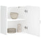 vidaXL Kitchen Wall Cabinet Kalmar White Engineered Wood