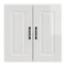 vidaXL Kitchen Wall Cabinet Kalmar High Gloss White Engineered Wood