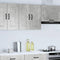 vidaXL Kitchen Wall Cabinet Kalmar Concrete Grey Engineered Wood
