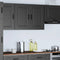 vidaXL Kitchen Wall Cabinet Kalmar Black Engineered Wood