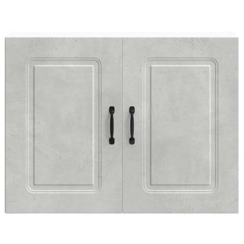 vidaXL Kitchen Wall Cabinet Kalmar Concrete Grey Engineered Wood