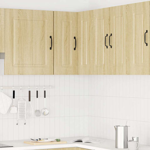 vidaXL Kitchen Wall Corner Cabinet Kalmar Sonoma Oak Engineered Wood