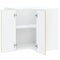 vidaXL Kitchen Wall Corner Cabinet Kalmar Sonoma Oak Engineered Wood