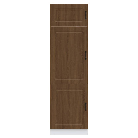 vidaXL Kitchen Cupboard Kalmar Brown Oak Engineered Wood