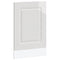 vidaXL Dishwasher Panel Kalmar High Gloss White 45x1.5x67 cm Engineered Wood