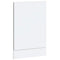 vidaXL Dishwasher Panel Kalmar Concrete Grey 45x1.5x67 cm Engineered Wood