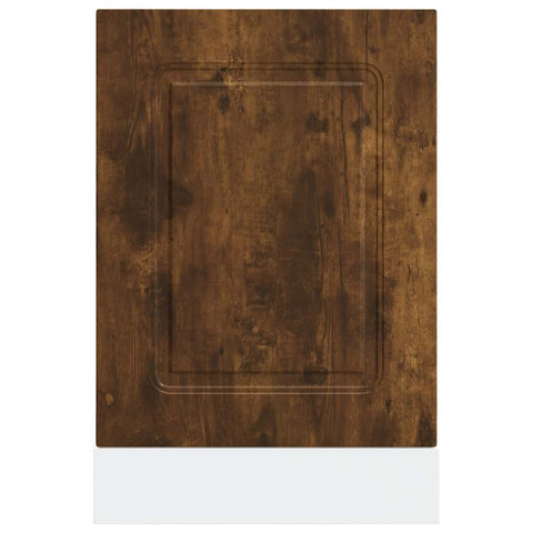 vidaXL Dishwasher Panel Kalmar Smoked Oak 45x1.5x67 cm Engineered Wood