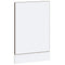 vidaXL Dishwasher Panel Kalmar Brown Oak 45x1.5x67 cm Engineered Wood