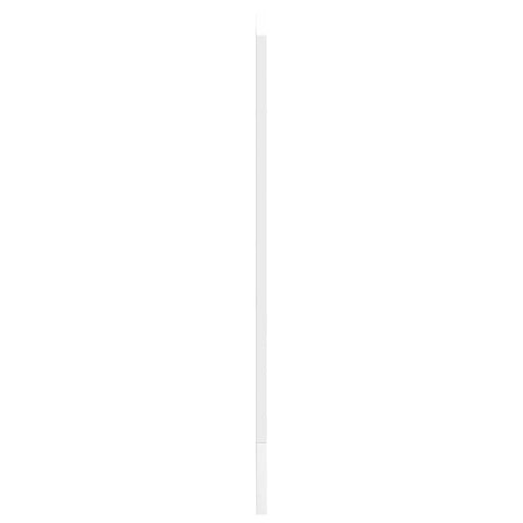 vidaXL Dishwasher Panel Kalmar High Gloss White 60x1.5x67 cm Engineered Wood