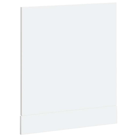 vidaXL Dishwasher Panel Kalmar High Gloss White 60x1.5x67 cm Engineered Wood