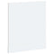 vidaXL Dishwasher Panel Kalmar High Gloss White 60x1.5x67 cm Engineered Wood