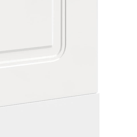 vidaXL Dishwasher Panel Kalmar High Gloss White 60x1.5x67 cm Engineered Wood