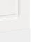 vidaXL Dishwasher Panel Kalmar High Gloss White 60x1.5x67 cm Engineered Wood