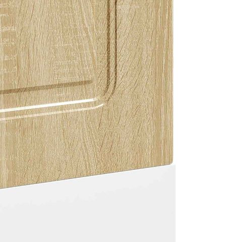 vidaXL Dishwasher Panel Kalmar Sonoma Oak 60x1.5x67 cm Engineered Wood