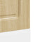 vidaXL Dishwasher Panel Kalmar Sonoma Oak 60x1.5x67 cm Engineered Wood