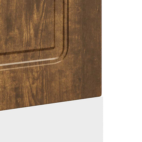 vidaXL Dishwasher Panel Kalmar Smoked Oak 60x1.5x67 cm Engineered Wood