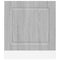 vidaXL Dishwasher Panel Kalmar Grey Sonoma 60x1.5x67 cm Engineered Wood