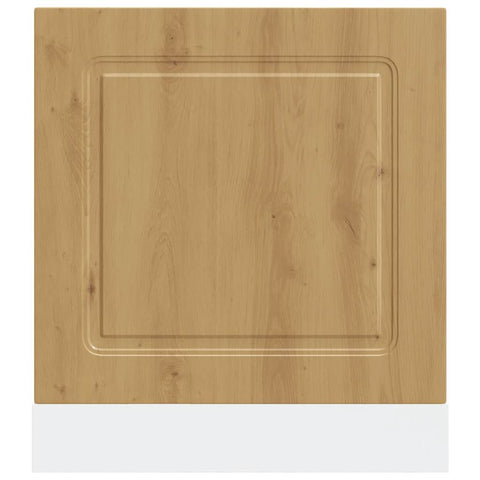 vidaXL Dishwasher Panel Kalmar Artisan Oak 60x1.5x67 cm Engineered Wood