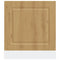 vidaXL Dishwasher Panel Kalmar Artisan Oak 60x1.5x67 cm Engineered Wood