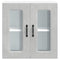 vidaXL Kitchen Wall Cabinet with Glass Door Kalmar Concrete Grey Engineered Wood