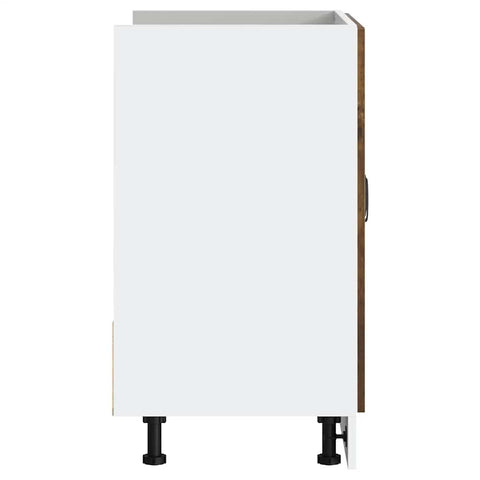 vidaXL Sink Base Cabinet Lucca Smoked Oak Engineered Wood