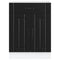 vidaXL Kitchen Base Cabinet Lucca Black Engineered Wood