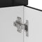 vidaXL Kitchen Base Cabinet Lucca Black Engineered Wood