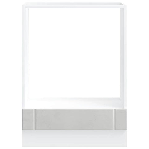 vidaXL Oven Cabinet Lucca Concrete Grey Engineered Wood