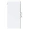 vidaXL Kitchen Wall Cabinet with Glass Door Lucca Concrete Grey