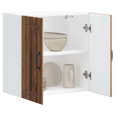 vidaXL Kitchen Wall Cabinet Lucca Old Wood Engineered Wood