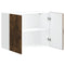 vidaXL Kitchen Wall Cabinet Lucca Smoked Oak Engineered Wood