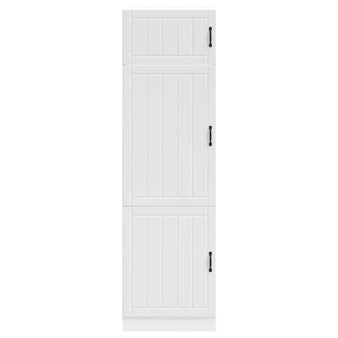 vidaXL Kitchen Cupboard Lucca White Engineered Wood