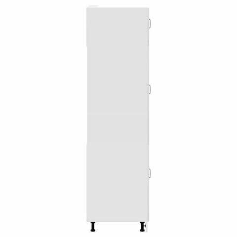 vidaXL Kitchen Cupboard Lucca High Gloss White Engineered Wood