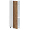 vidaXL Kitchen Cupboard Lucca Old Wood Engineered Wood