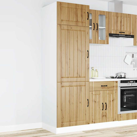 vidaXL Kitchen Cupboard Lucca Artisan Oak Engineered Wood