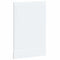 vidaXL Dishwasher Panel Lucca White Engineered Wood