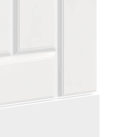 vidaXL Dishwasher Panel Lucca High Gloss White Engineered Wood