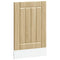 vidaXL Dishwasher Panel Lucca Sonoma Oak Engineered Wood